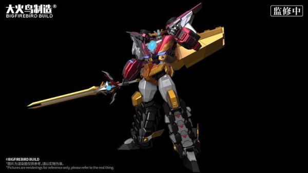 【史派克工廠】結單免運25年9月 大火鳥玩具 神龍拯救隊之元氣星魂 烈焰星神 合金完成品 特典版 0822 大火鳥玩具 神龍拯救隊之元氣星魂 烈焰星神 合金完成品 特典版