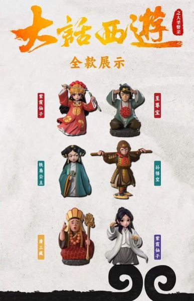 【史派克工廠】結單免運24年10月 模界奇旅 大話西游 悟空 大聖娶親 正版授權 隱藏牛魔王 6入盒玩 0930 模界奇旅 大話西游 悟空 大聖娶親 正版授權 隱藏牛魔王 6入盒玩