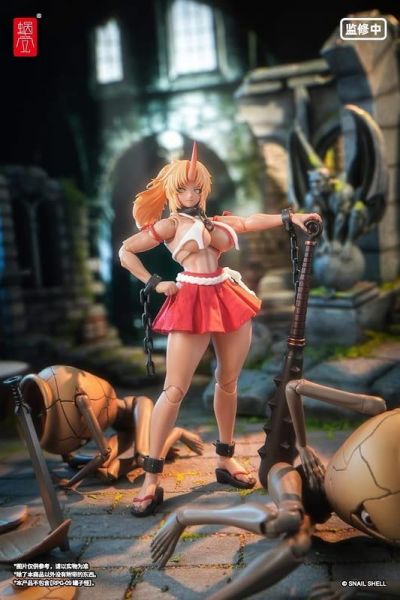 【史派克工廠】預購免運26年Q4 蝸之殼 RPGEX-08 鬼巫女 次女 紅葉 1/12 可動成品 0416 蝸之殼 RPGEX-08 鬼巫女 次女 紅葉 1/12 可動成品