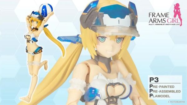 【史派克工廠】結單25年7月 壽屋 一般版 FAG 機甲少女 P3 白魔鷲 夏季版 可動完成品 0305 壽屋 一般版 FAG 機甲少女 P3 白魔鷲 夏季版 可動完成品