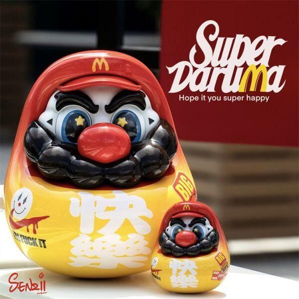 【史派克工廠】結單 預購免運Q1 SENZII千紙×超級達摩SuperDaruma超級達摩Plus + mini 訂 0112 SENZII千紙×超級達摩SuperDaruma超級達摩Plus + mini 訂