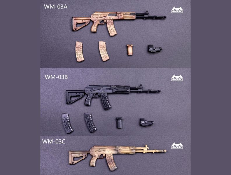 【史派克工廠】結單25年Q3 神貓跳動 HASUKI WM-03 AK-12 武器配件包 沙色 黑色 迷彩色 0619 神貓跳動 HASUKI WM-03 AK-12 武器配件包 沙色 黑色 迷彩色