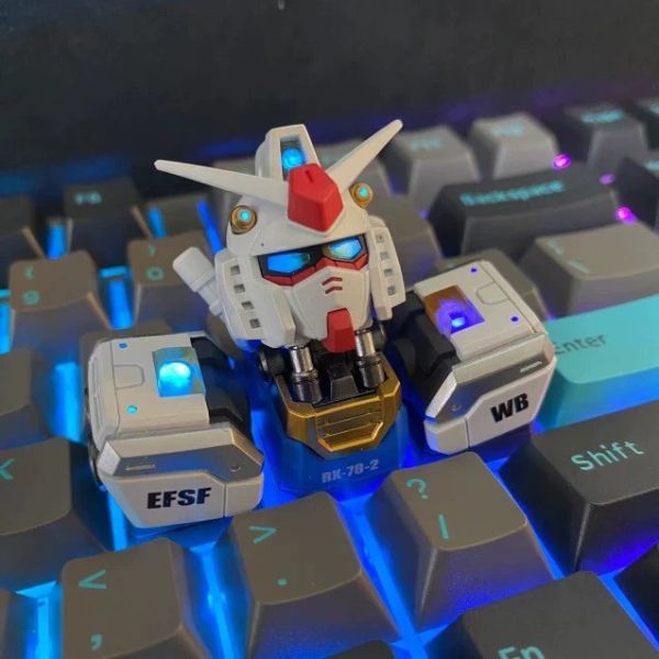 【史派克工廠】結單 預購24年5月 鋼彈 RX-78 機械鍵盤 替換按鍵 可正常按壓使用 0502 鋼彈 RX-78 機械鍵盤 替換按鍵 可正常按壓使用