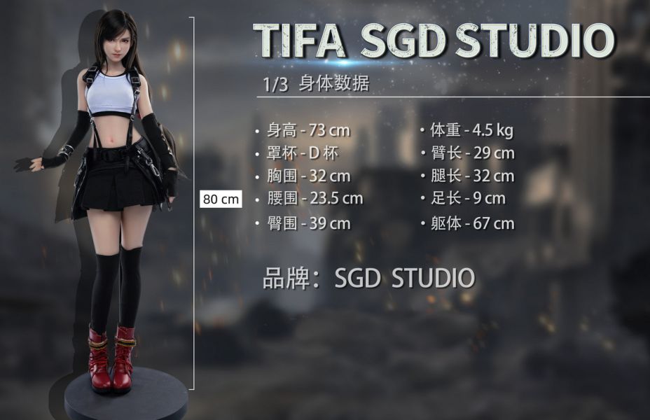 【史派克工廠】結單 預購免運12月 SGD STUDIO 太空戰士 最終幻想 蒂法 特典版 4規格 SGD001 訂 0929 SGD STUDIO 太空戰士 最終幻想 蒂法 D/E罩杯 SGD001