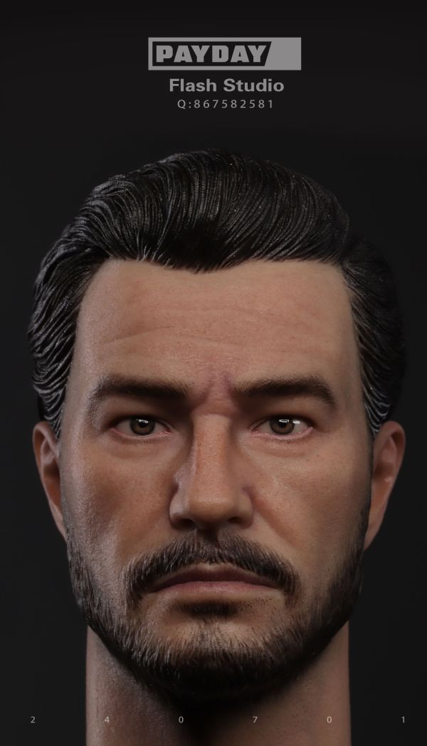 【史派克工廠】結單免運25年Q2 FLASH STUDIO 1/6 達拉斯 PAYDAY 可動人偶X-S003 0103 FLASH STUDIO 1/6 達拉斯 PAYDAY 可動人偶X-S003