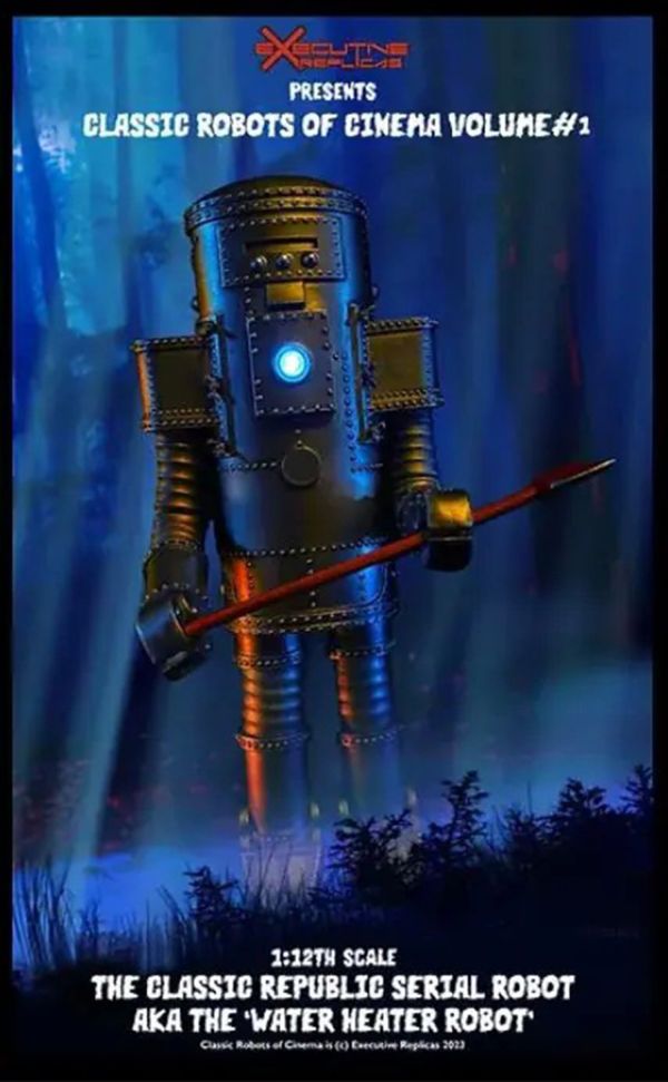 【史派克工廠】結單 預購23年Q4 Executive Replicas 電影經典機器人系列 熱水器機器人 0810 Executive Replicas 電影經典機器人系列 熱水器機器人