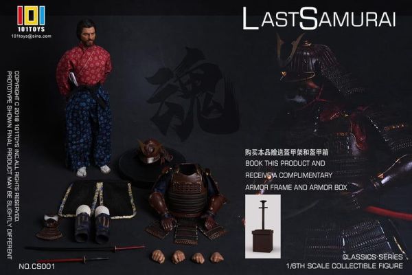 【史派克工廠】預購免運Q2 101TOYS 1/6 經典 最後武士之魂/技/誠/魅 NO.CS001-04 0514 101TOYS 1/6 經典 最後武士之魂/技/誠/魅 NO.CS001-04
