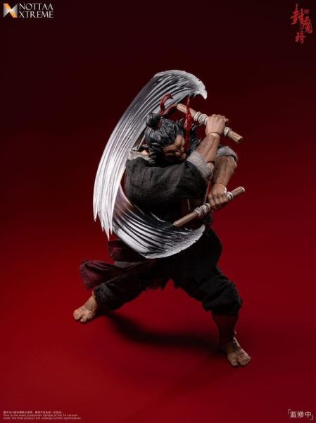【史派克工廠】結單 免運27年Q1 非玩玩具 封魔榜 天殺星 李逵 水滸傳 含特典 布衣可動人偶 0831 非玩玩具 封魔榜 天殺星 李逵 水滸傳 含特典 布衣可動人偶