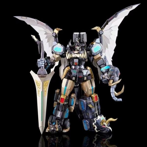 【史派克工廠】結單免運26年1月 炸裂模型 ZL-01B 黑暗色大獸神 神獸合體 可動完成品 1113 炸裂模型 ZL-01 金剛戰士 大獸神 神獸合體 可動完成品