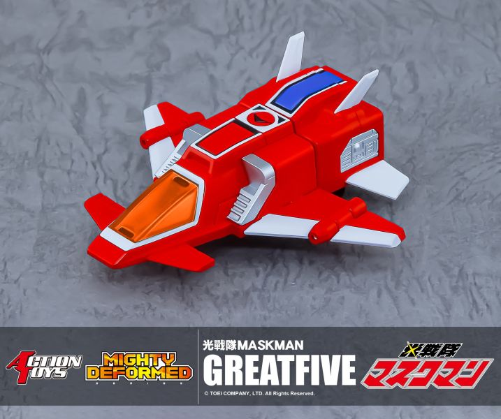 【史派克工廠】結單免運25年Q2 Action Toys ES合金 光戰隊覆面人 MASKMAN 五機合體 GREAT FIVE 1008 Action Toys ES合金 光戰隊覆面人 MASKMAN 五機合體 GREAT FIVE