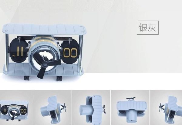 【史派克工廠】預購免運26年1月 MIDCLOCK 桌面自動翻頁時鐘 飛機經典款 12小時制 4色 1224 MIDCLOCK 桌面自動翻頁時鐘 飛機經典款 12小時制 4色