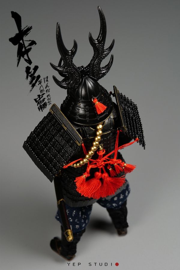 【史派克工廠】結單預購免運24年Q4 YepStudio 1/12 戰國第一猛將 日本之張飛 本多忠勝 NO.0008 0823 YepStudio 1/12 戰國第一猛將 日本之張飛 本多忠勝 NO.0008