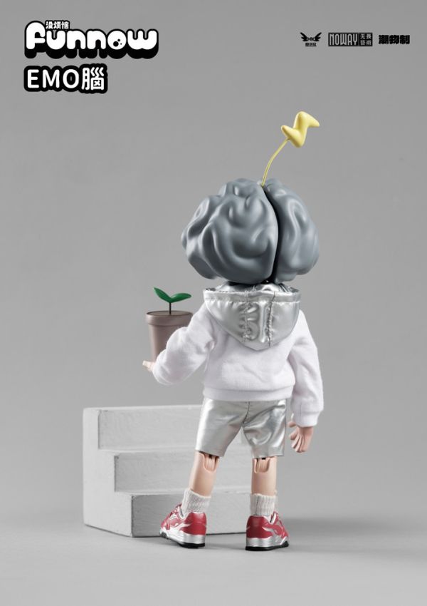 【史派克工廠】結單 預購24年Q4 FUN NOW 潮物製 1/6 藝術家戀愛腦 EMO腦 收藏人偶 001 0603 FUN NOW 潮物製 1/6 藝術家戀愛腦 EMO腦 收藏人偶 001
