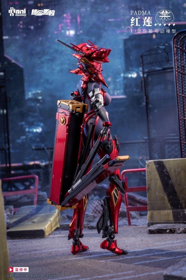 【史派克工廠】預購免運26年Q2 核金重構 紅蓮 Padma 1/9 包膠可動人偶 戰術頭盔磁控光效 0316 核金重構 紅蓮 Padma 1/9 包膠可動人偶 戰術頭盔磁控光效