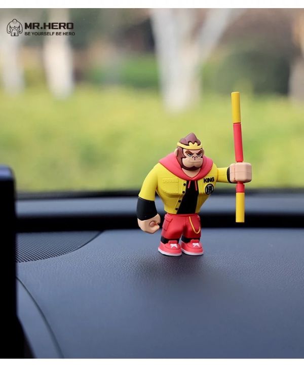 【史派克工廠】結單 預購24年6月 Mr.hero 西遊記 孫悟空 潮玩 軟膠車載公仔 7cm 0528 Mr.hero 西遊記 孫悟空 潮玩 軟膠車載公仔 7cm