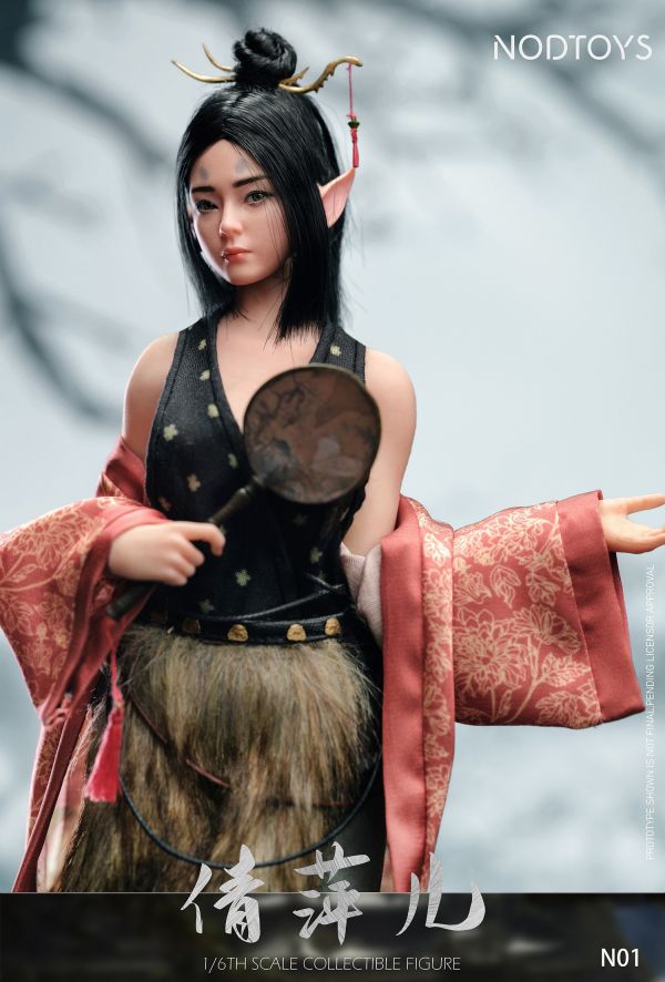 【史派克工廠】結單免運25年Q2 NODTOYS 1/6 狐仙倩萍兒 矽膠可動人偶 NOD-N01 1216 NODTOYS 1/6 狐仙倩萍兒 矽膠可動人偶 NOD-N01