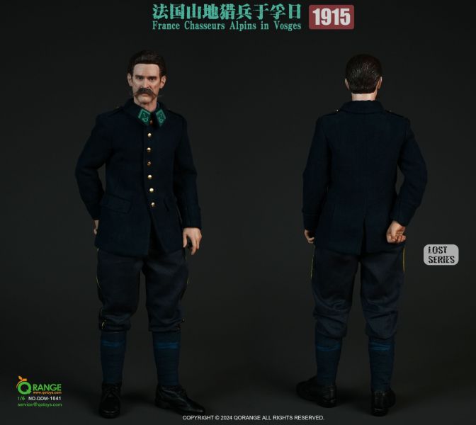 【史派克工廠】結單 預購24年Q4 QORANGE QOTOYS 1/6 法國山地獵兵於孚日1915 QOM-1041 0708 QORANGE QOTOYS 1/6 法國山地獵兵於孚日1915 QOM-1041