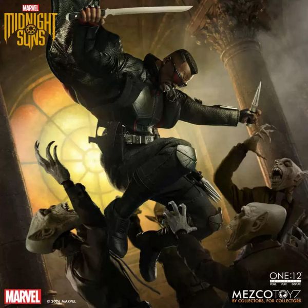【史派克工廠】結單 免運27年Q2 MEZCO One：12 刀鋒戰士 Marvel 1/12 可動 0921 MEZCO One：12 刀鋒戰士 Marvel 1/12 可動