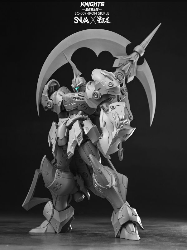 【史派克工廠】結單免運24年12月 SNAA 1/144 圓桌騎士團 鋼鐮 凱IRON SICKLE 組裝模型 1213 SNAA 1/144 圓桌騎士團 鋼鐮 凱IRON SICKLE 組裝模型