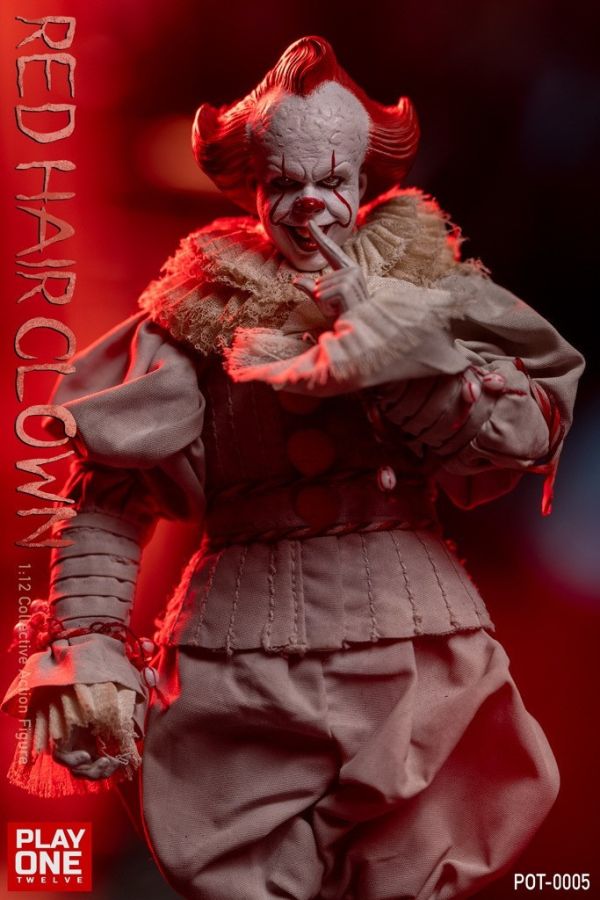 【史派克工廠】結單 預購25年Q1 PLay one 1/12 IT 小丑 红髮滑稽人 POT0005 0621 PLay one 1/12 IT 小丑 红髮滑稽人 POT0005