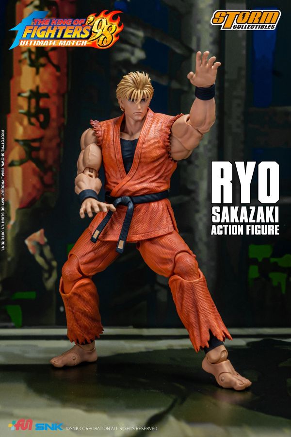 【史派克工廠】結單 預購免運Q3 Storm Toys 1/12 KOF 格鬥天王 拳皇98 阪崎亮 SKKF09 0103 Storm Toys 1/12 KOF 拳皇98 Ryo 阪崎亮 SKKF09