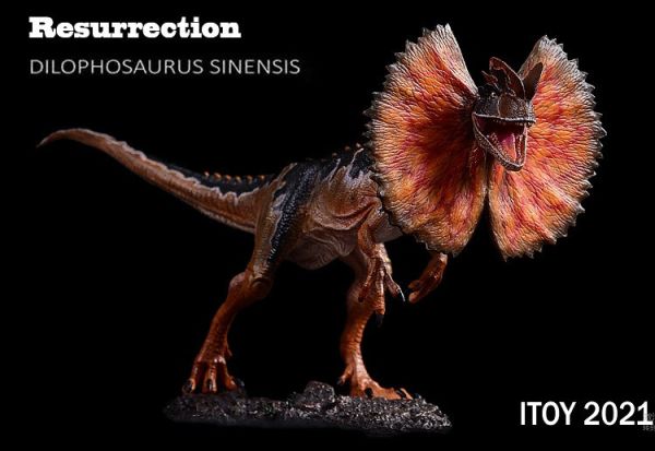 【史派克工廠】結單預購免運24年8月 ITOY 雙脊龍 雙棘龍 雙冠龍 張開褶傘造型 0730 ITOY 雙脊龍 雙棘龍 雙冠龍 張開褶傘造型