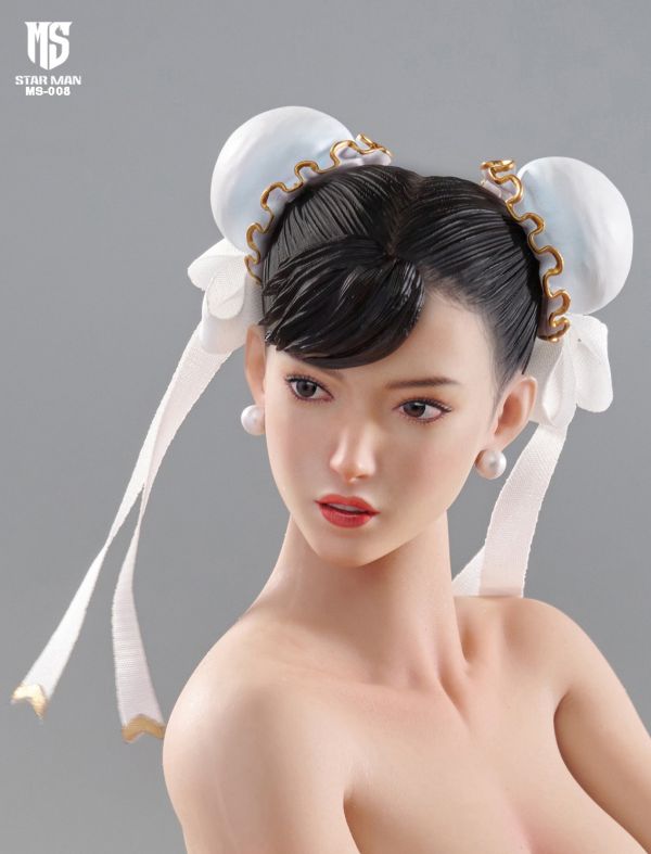 【史派克工廠】結單 預購免運24年10月 STAR MAN 1/6 女格鬥家 再版 MS-008A藍色旗袍版 & MS-008B藍色緊身連身 0619 STAR MAN 1/6 女格鬥家 再版 MS-008A藍色旗袍版 & MS-008B藍色緊身連身
