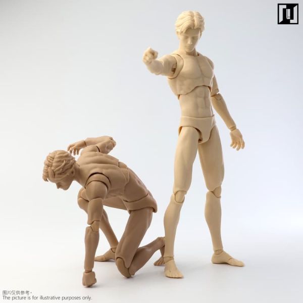 【史派克工廠】預購免運26年Q1 Mirrfig 精瘦男素體 1/12可動人偶 MF001 1113 Mirrfig 精瘦男素體 1/12可動人偶 MF001