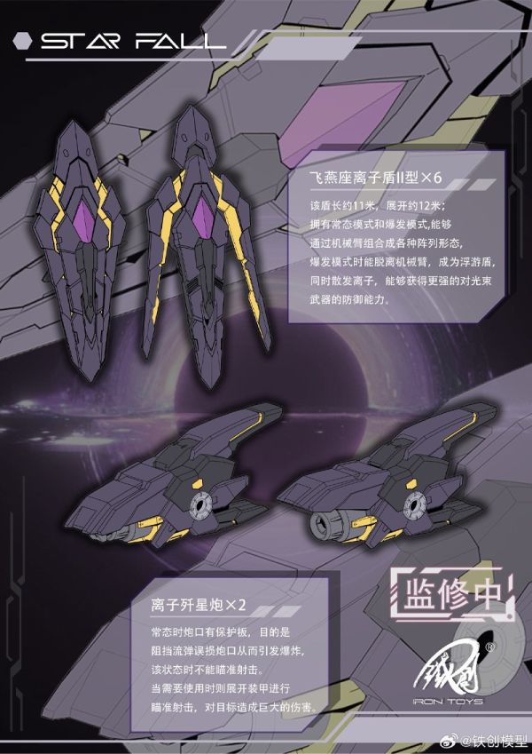 【史派克工廠】結單免運25年Q1 鐵創 TC-03 合金骨架 星墜 國創機甲 組裝模型 0207 鐵創 TC-03 合金骨架 星墜 國創機甲 組裝模型