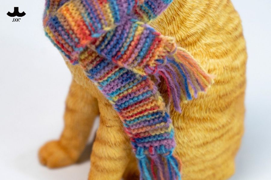 【史派克工廠】預購26年Q1 JXK 流浪貓鮑勃 Wandering Bob 橘貓 動物模型 0122 JXK 流浪貓鮑勃 Wandering Bob 橘貓 動物模型