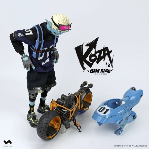 【史派克工廠】現貨 免運 JTSTUDIO GAKi RACE1/6 #1 KOZA 可動人偶 訂 0418 JTSTUDIO GAKi RACE1/6 #1 KOZA 可動人偶 訂