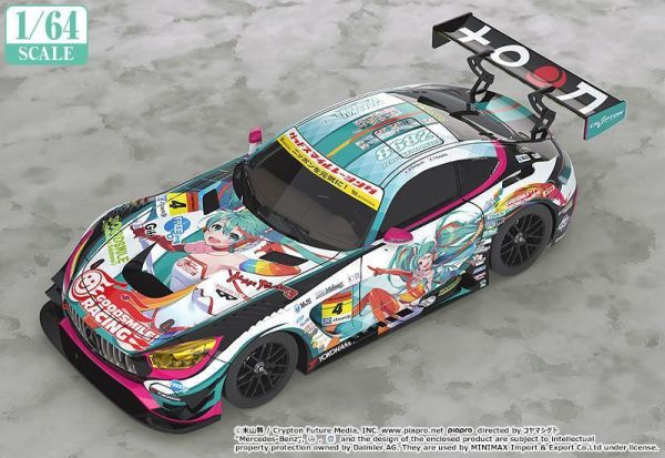 【史派克工廠】預購27年5月 GSC 賽車初音 1/64 初音未來 AMG 2016 SUPER GT 再版 0703 GSC 賽車初音 1/64 初音未來 AMG 2016 SUPER GT 再版