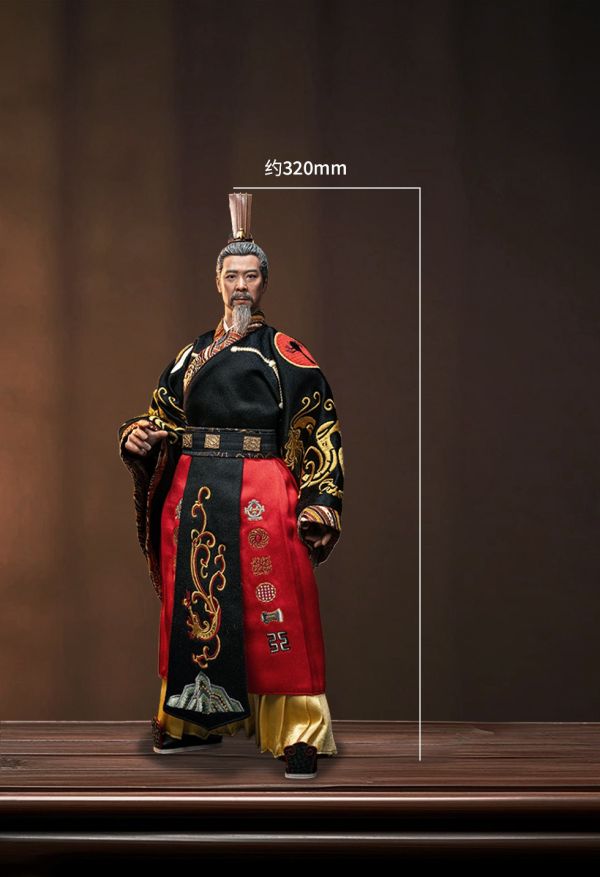 【史派克工廠】結單免運25年Q2 QIANLONG TOYS 1/6 漢昭烈帝 劉備 刺繡帝王版 QL-002 0219 QIANLONG TOYS 1/6 漢昭烈帝 劉備 刺繡帝王版 QL-002