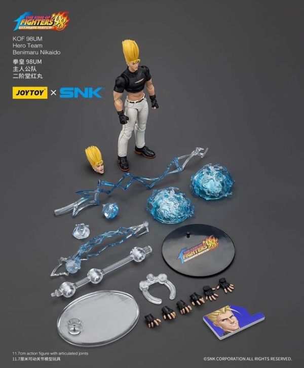 【史派克工廠】預購免運25年Q3 暗源joytoy SNK 格鬥天王KOF98 1/18 草薙京 紅丸 大門 0528 暗源joytoy X SNK 格鬥天王 KOF98 1/18 草薙京 紅丸 大門