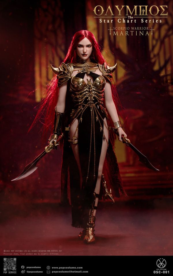 【史派克工廠】結單 預購Q2 POP 1/6 奧林匹斯 星圖系列 OSC-001 天蠍戰士 馬爾斯蒂娜 & 天蠍地台 1207 POP 1/6 奧林匹斯 星圖系列 OSC-001 天蠍戰士 馬爾斯蒂娜 & 天蠍地台