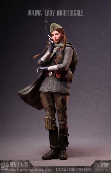 【史派克工廠】結單免運25年Q3 老爹潮玩 OPAPA TOYS 1/6 波麗娜 夜鶯女士 冬裝版 0711 老爹潮玩 OPAPA TOYS 1/6 波麗娜 夜鶯女士 冬裝版