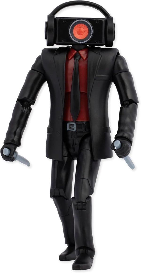 【史派克工廠】結單25年6月 馬桶人 玄色音響人 6吋 可動公仔 0617 馬桶人 玄色音響人 6吋 可動公仔