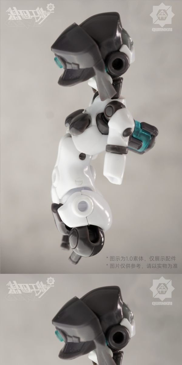 【史派克工廠】預購免運26年2月 全開工作室 基因干涉 QK-ST-002 素體套裝02 組裝模型 0113 全開工作室 基因干涉 QK-ST-002 素體套裝02 組裝模型