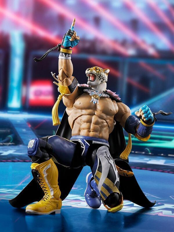 【史派克工廠】現貨 免運 S.H.Figuarts SHF 鐵拳8 豹王 國王 金 king 1106 S.H.Figuarts SHF 鐵拳8 豹王 國王 金 king