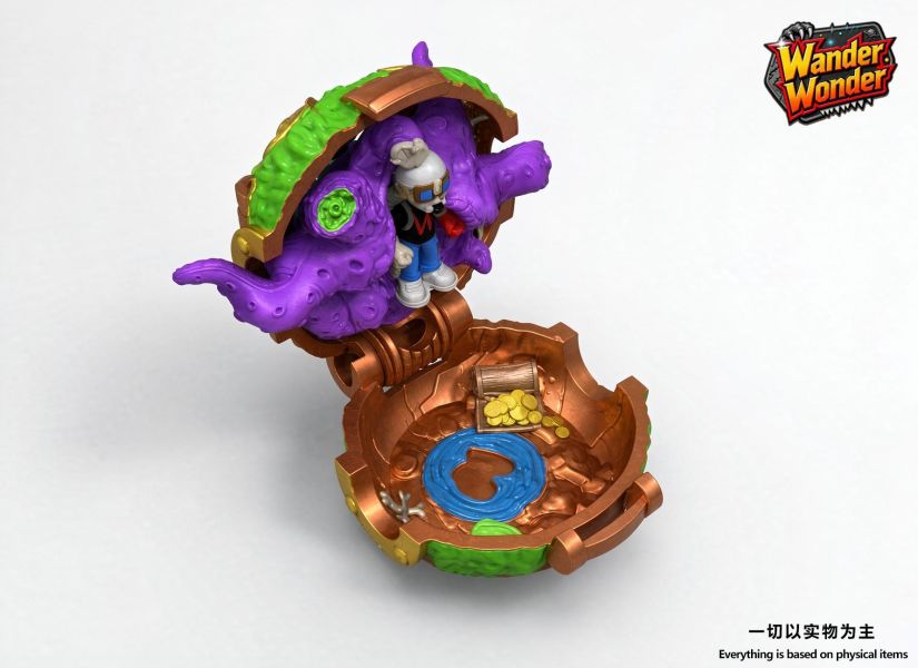 【史派克工廠】預購免運Q1 WanderWonder 漫遊者汪達 復古口袋玩具 迷失潛水員基地 附特典 1028 WanderWonder 漫遊者汪達 復古口袋玩具 迷失潛水員基地 附特典