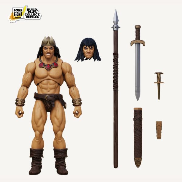 【史派克工廠】預購免運26年Q1 BFS 老板打擊 1/18 4寸 康納 野蠻人 可動人偶 CTB001 1211 BFS 老板打擊 1/18 4寸 康納 野蠻人 可動人偶 CTB001