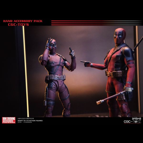 【史派克工廠】結單免運26年Q1 CGC 1/12 死侍 配件包 手型包 僅配件 不含人偶 0108 CGC 1/12 死侍 配件包 手型包 僅配件 不含人偶