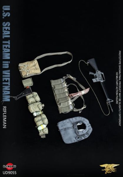 【史派克工廠 】 結單免運25年Q4 禦戰道 1/6 越戰美軍海豹部隊 步槍手 UD9055 0825 禦戰道 1/6 越戰美軍海豹部隊 步槍手 UD9055