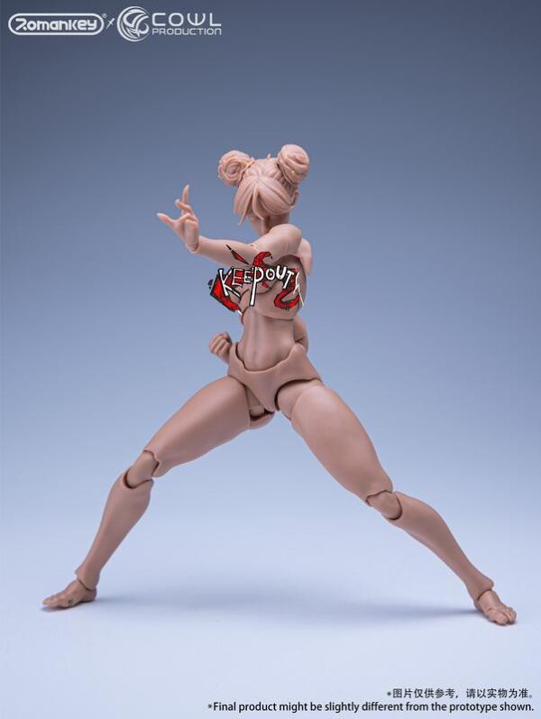 【史派克工廠】預購25年Q4 Romankey X COWL 1/12 超可動少女素體 三種 膚色 白色 褐色 0722 Romankey X COWL 1/12 超可動少女素體 三種 膚色 白色 褐色