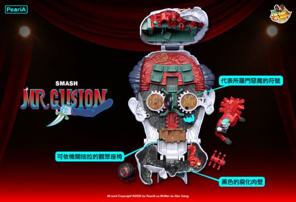 【史派克工廠】預購免運26年Q3 派瑞艾 PeariA 漫遊者羅賓 量子界域系列 粉碎古辛先生 1229 派瑞艾 PeariA 漫遊者羅賓 量子界域系列 粉碎古辛先生