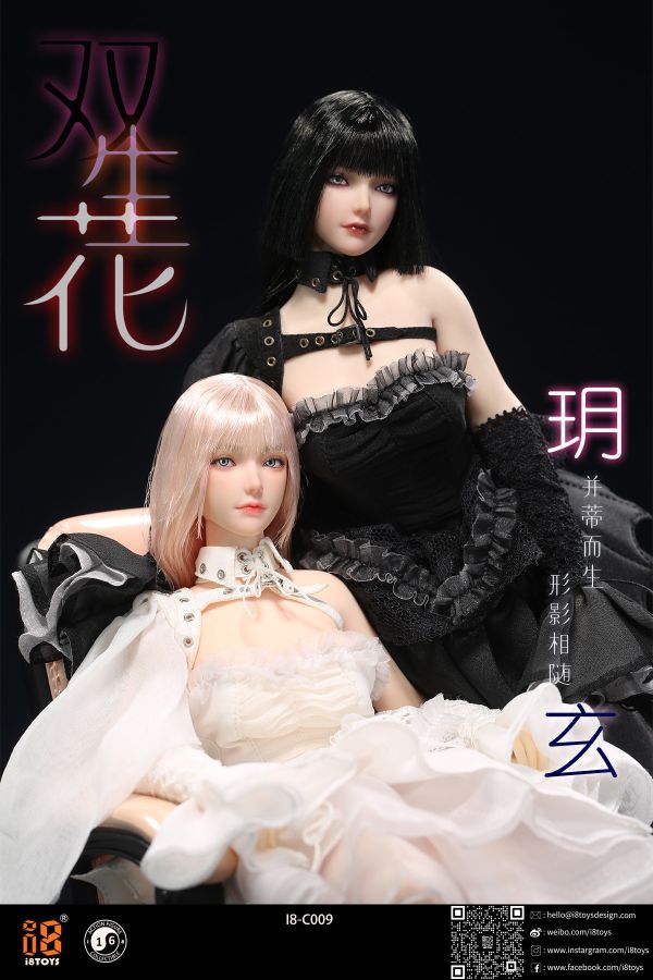 【史派克工廠】結單免運25年Q2 I8TOYS 1/6 雙生花 玄 I8-C009-X 玥 I8-C00 可動 1227 I8TOYS 1/6 雙生花 玄 I8-C009-X 玥 I8-C00 可動