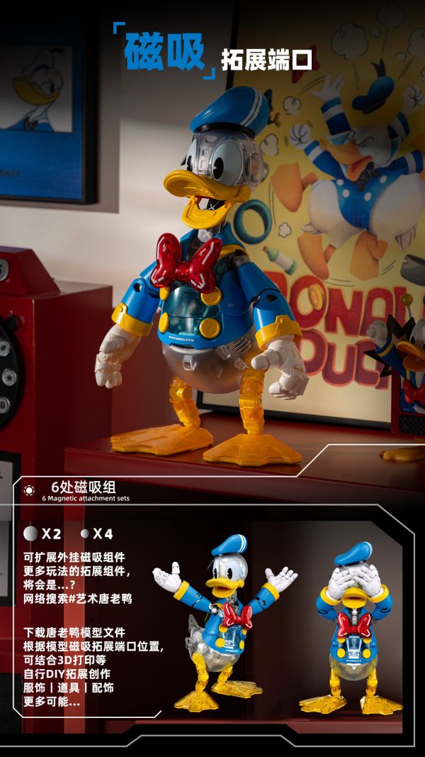 【史派克工廠】預購免運26年1月 迪士尼 賽博機械 唐老鴨 LS092 1231 迪士尼 賽博機械 唐老鴨 LS092