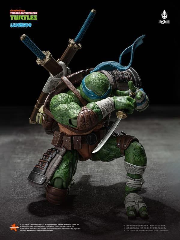 【史派克工廠】預購免運26年Q2 HEATBOYS HEATFIG 忍者龜 李奧納多 達文西 一般版 1/9 0423 HEATBOYS HEATFIG 忍者龜 李奧納多 達文西 一般版 1/9