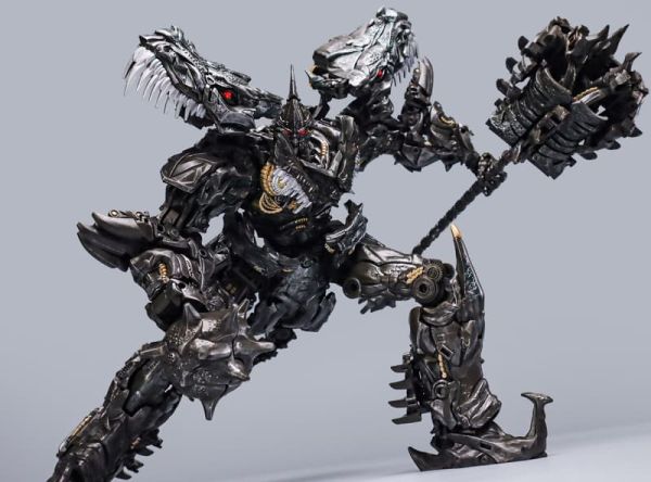 【史派克工廠】預購免運26年2月 壯絕變形 鋼鎖霸王龍 合金收藏版 超值版 小騎士柱 0129 壯絕變形 鋼鎖霸王龍 合金收藏版 超值版 小騎士柱