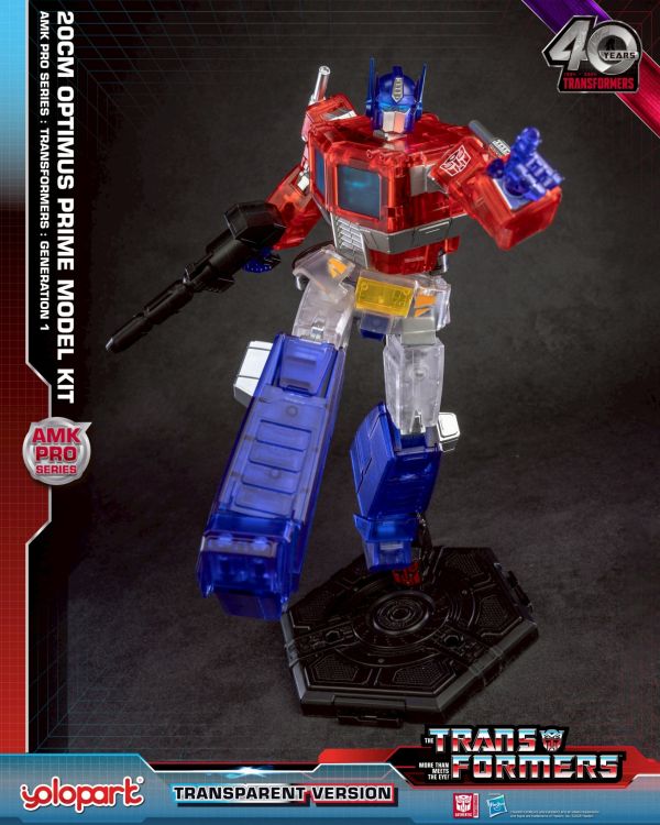 【史派克工廠】預購免運 YOLOPARK 限定品 彩透版本 擎天柱 柯博文 簡易組模型 1203 YOLOPARK 限定品 彩透版本 擎天柱 柯博文 簡易組模型